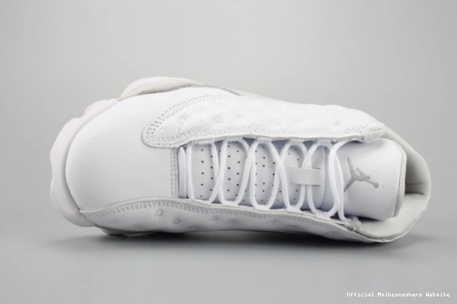 Official Maikesneakers LowPure 13 Money Air Jordan 310810-100 white mens 0722